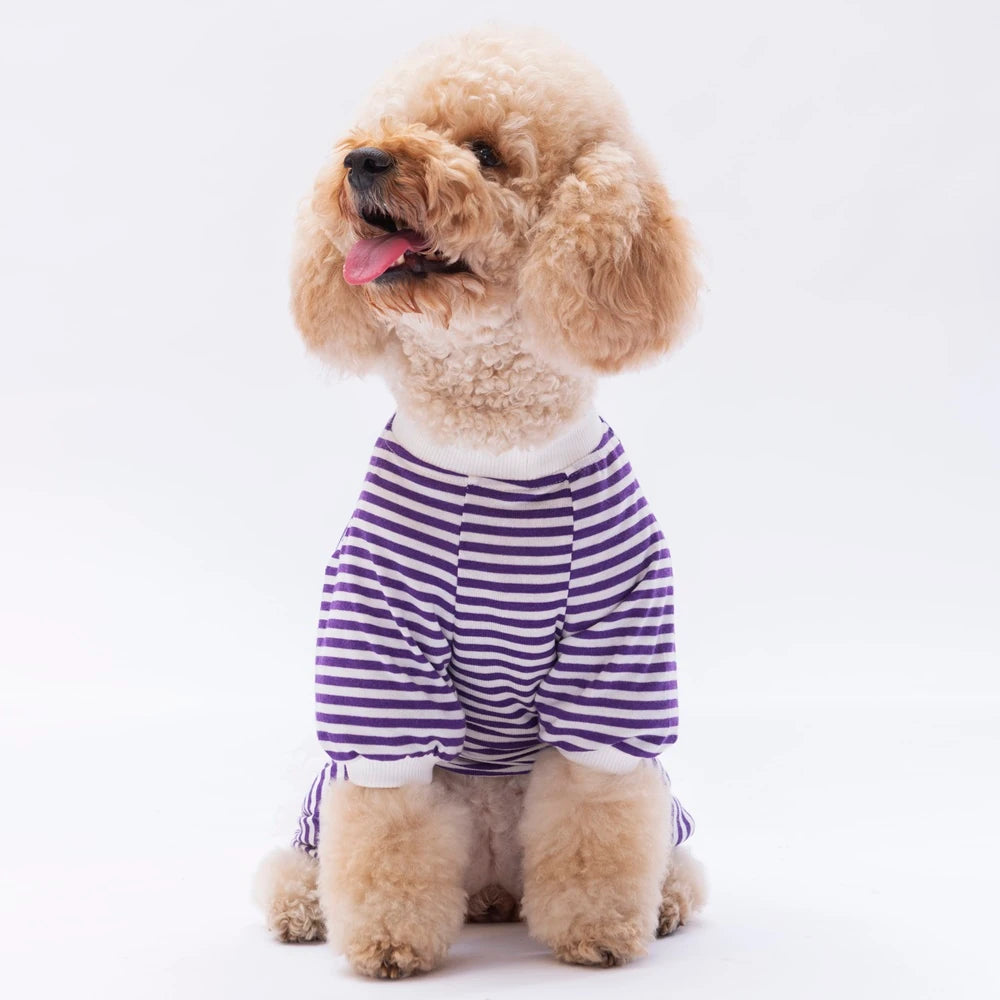 Purple Just More Dog Pajamas Jumpsuit