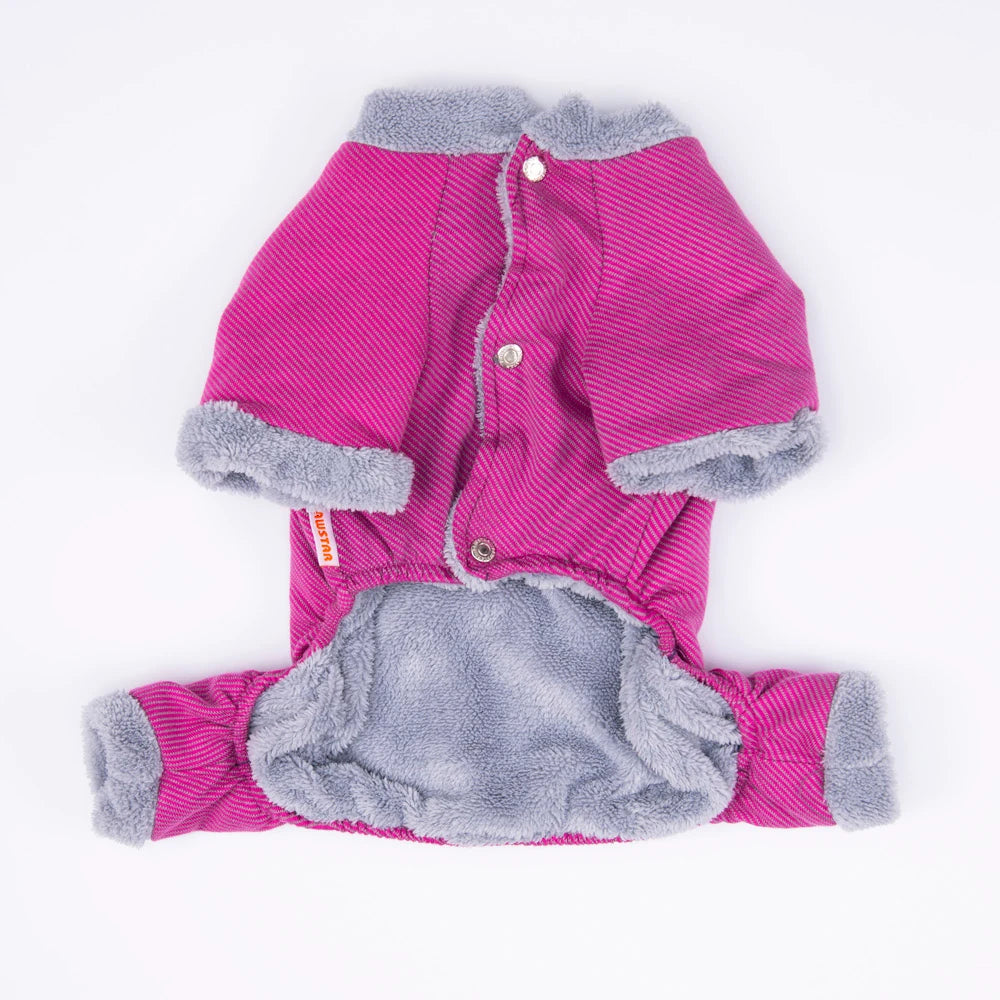 Fuchsia Alabama Dog Pajama & Jumpsuit
