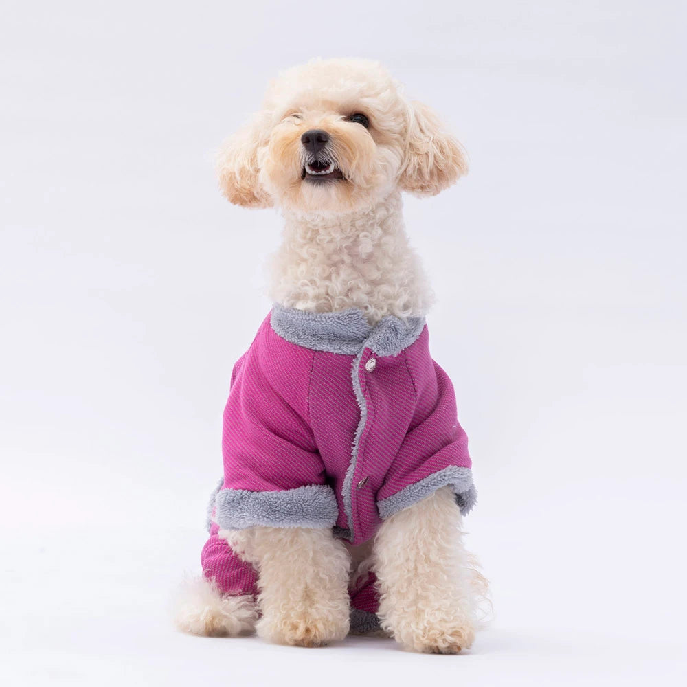 Fuchsia Alabama Dog Pajama & Jumpsuit